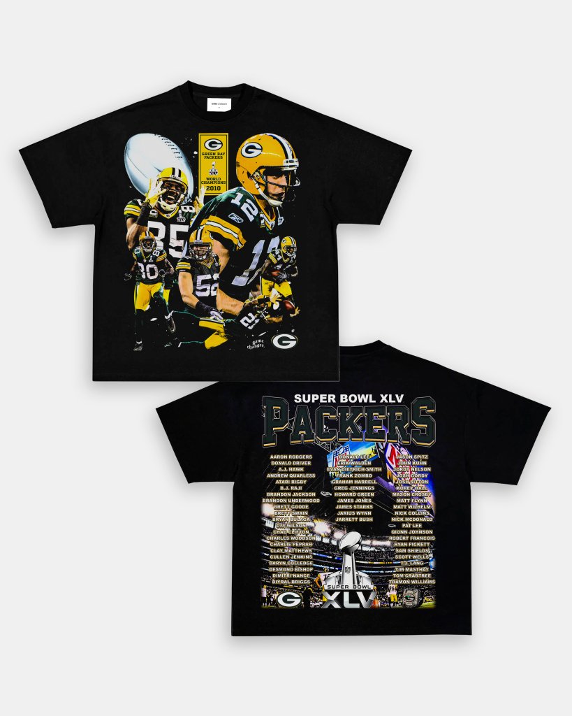 SUPER BOWL XLV CHAMPS - PACKERS TEE - [DS] - WINS™ GAME CHANGERS TEE - WINS LA