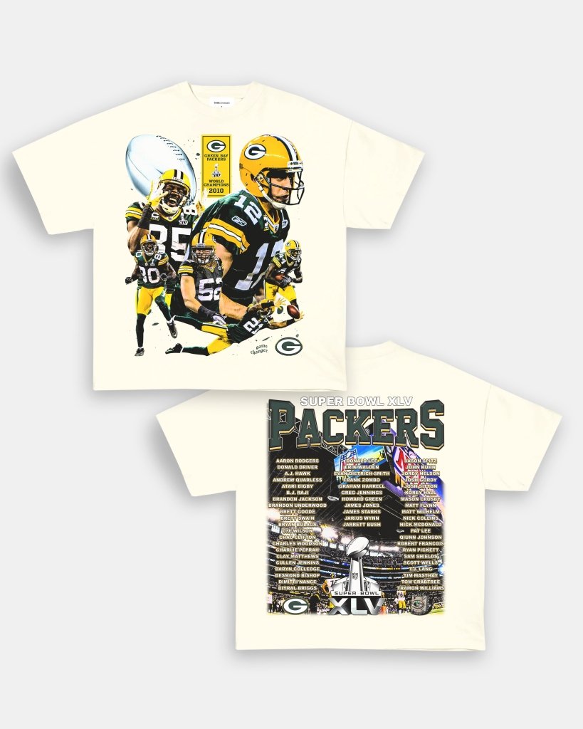 SUPER BOWL XLV CHAMPS - PACKERS TEE - [DS] - WINS™ GAME CHANGERS TEE - WINS LA