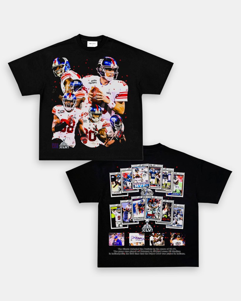 SUPER BOWL XLVI CHAMPS - GIANTS TEE - [DS] - WINS™ GAME CHANGERS TEE - WINS LA