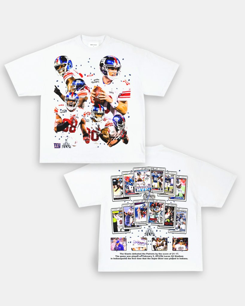 SUPER BOWL XLVI CHAMPS - GIANTS TEE - [DS] - WINS™ GAME CHANGERS TEE - WINS LA