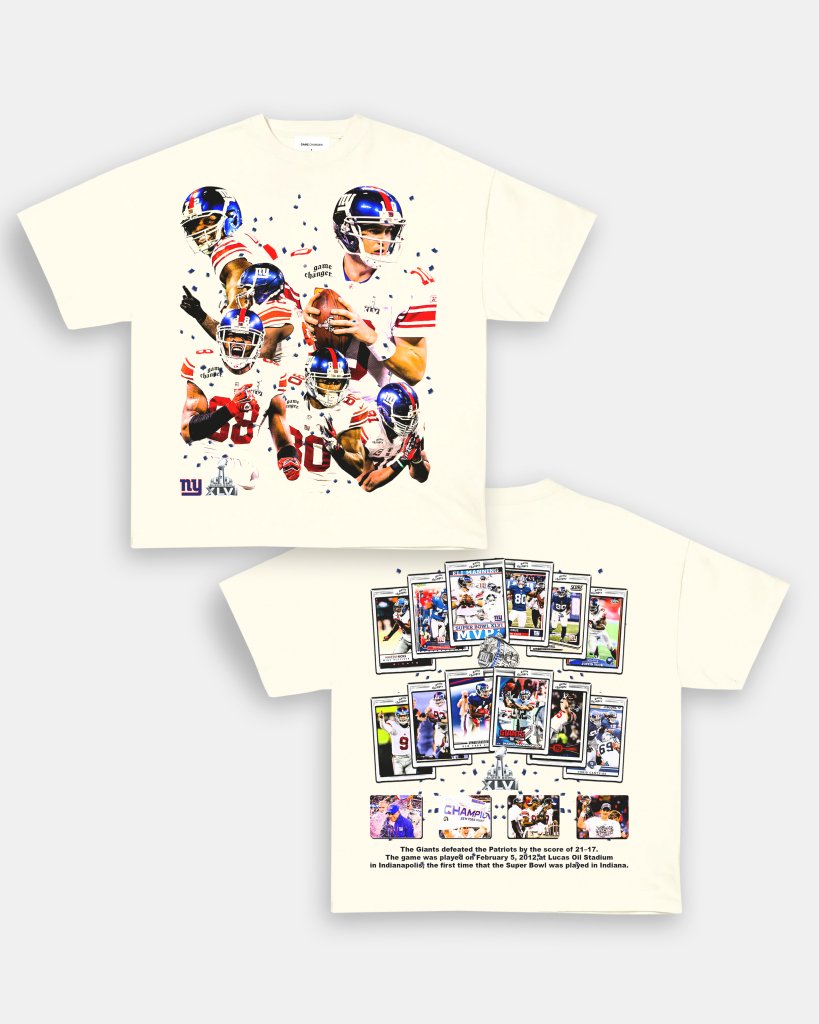 SUPER BOWL XLVI CHAMPS - GIANTS TEE - [DS] - WINS™ GAME CHANGERS TEE - WINS LA