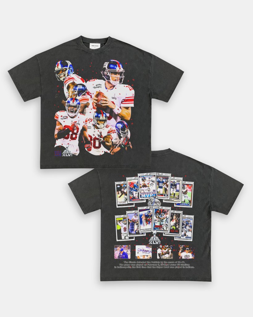 SUPER BOWL XLVI CHAMPS - GIANTS TEE - [DS] - WINS™ GAME CHANGERS TEE - WINS LA