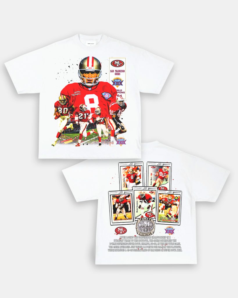 SUPER BOWL XXIX CHAMPS - 49ERS TEE - [DS] - WINS™ GAME CHANGERS TEE - WINS LA