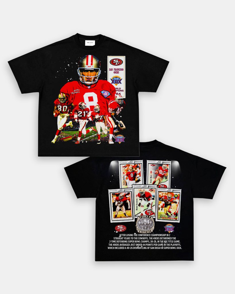 SUPER BOWL XXIX CHAMPS - 49ERS TEE - [DS] - WINS™ GAME CHANGERS TEE - WINS LA