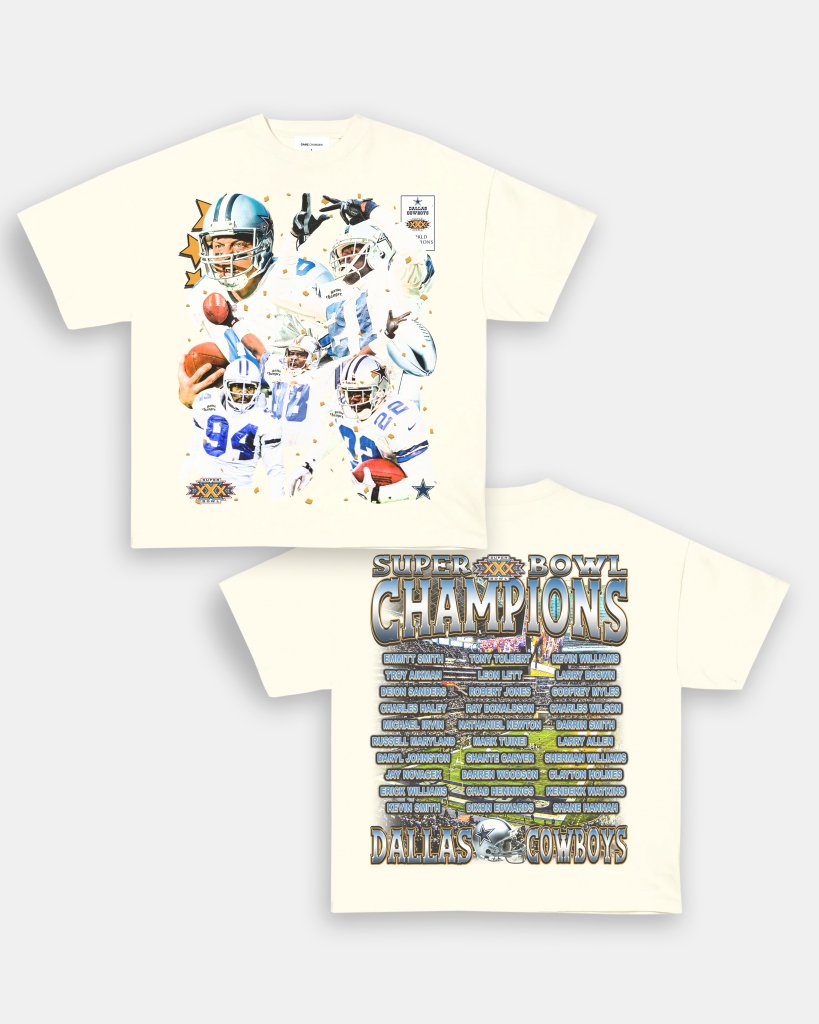 SUPER BOWL XXX CHAMPS - COWBOYS TEE - [DS] - WINS™ GAME CHANGERS TEE - WINS LA