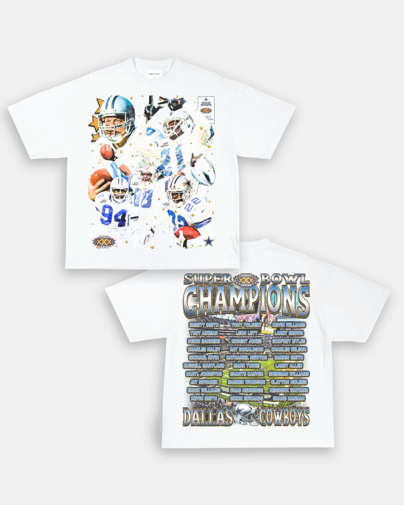 SUPER BOWL XXX CHAMPS - COWBOYS TEE - [DS] - WINS™ GAME CHANGERS TEE - WINS LA