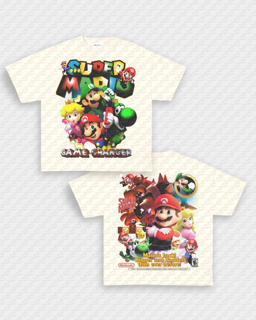 SUPER MARIO TEE - [DS] - WINS™ GAME CHANGERS TEE - WINS LA