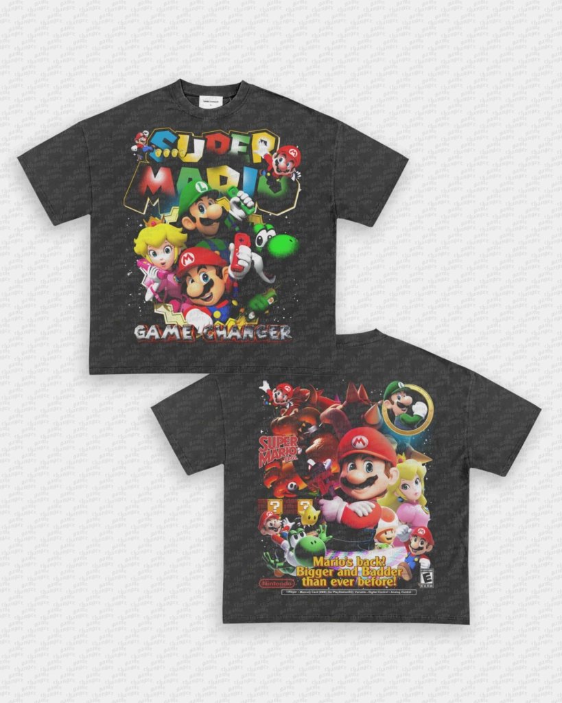 SUPER MARIO TEE - [DS] - WINS™ GAME CHANGERS TEE - WINS LA
