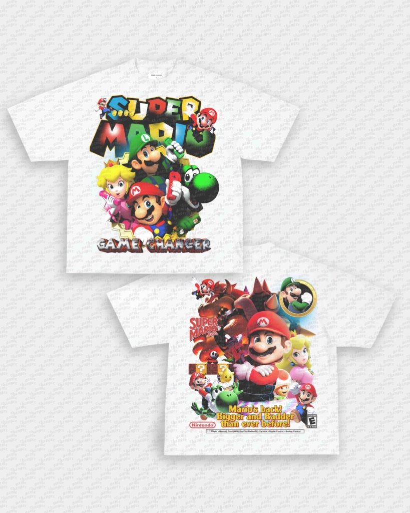 SUPER MARIO TEE - [DS] - WINS™ GAME CHANGERS TEE - WINS LA