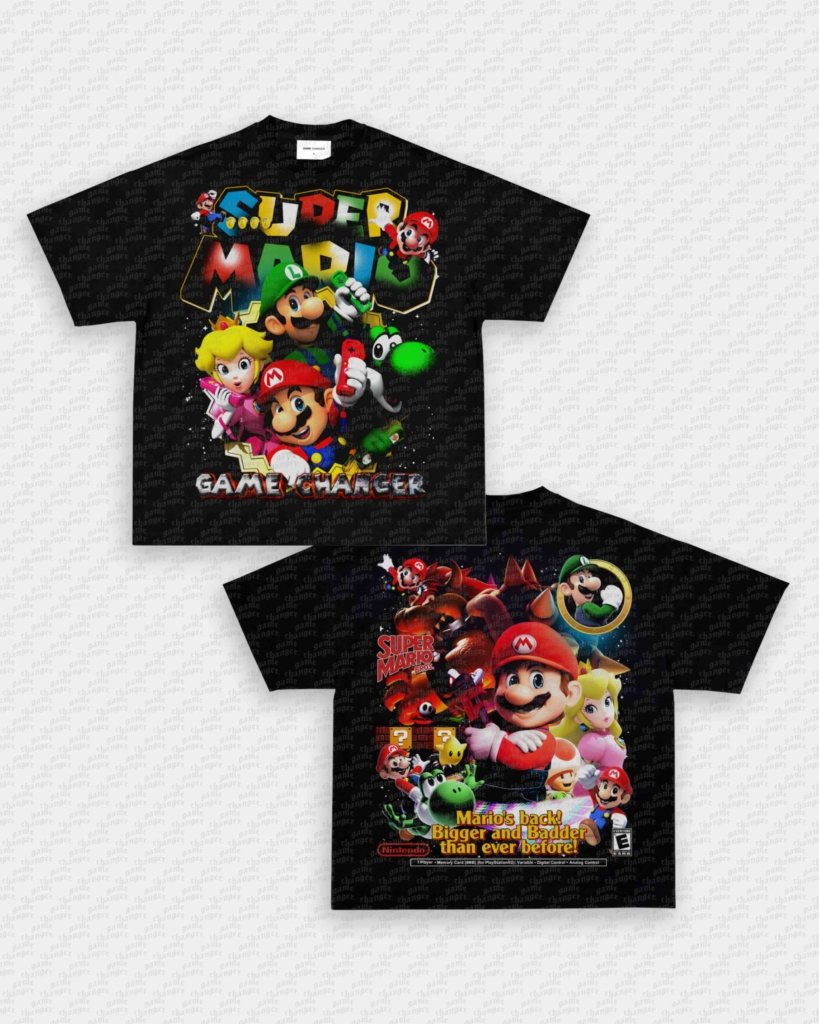 SUPER MARIO TEE - [DS] - WINS™ GAME CHANGERS TEE - WINS LA