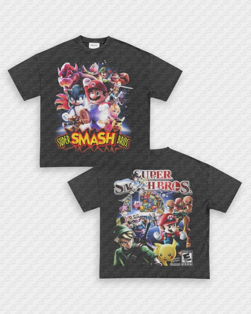 SUPER SMASH BROS TEE - [DS] - WINS™ GAME CHANGERS TEE - WINS LA