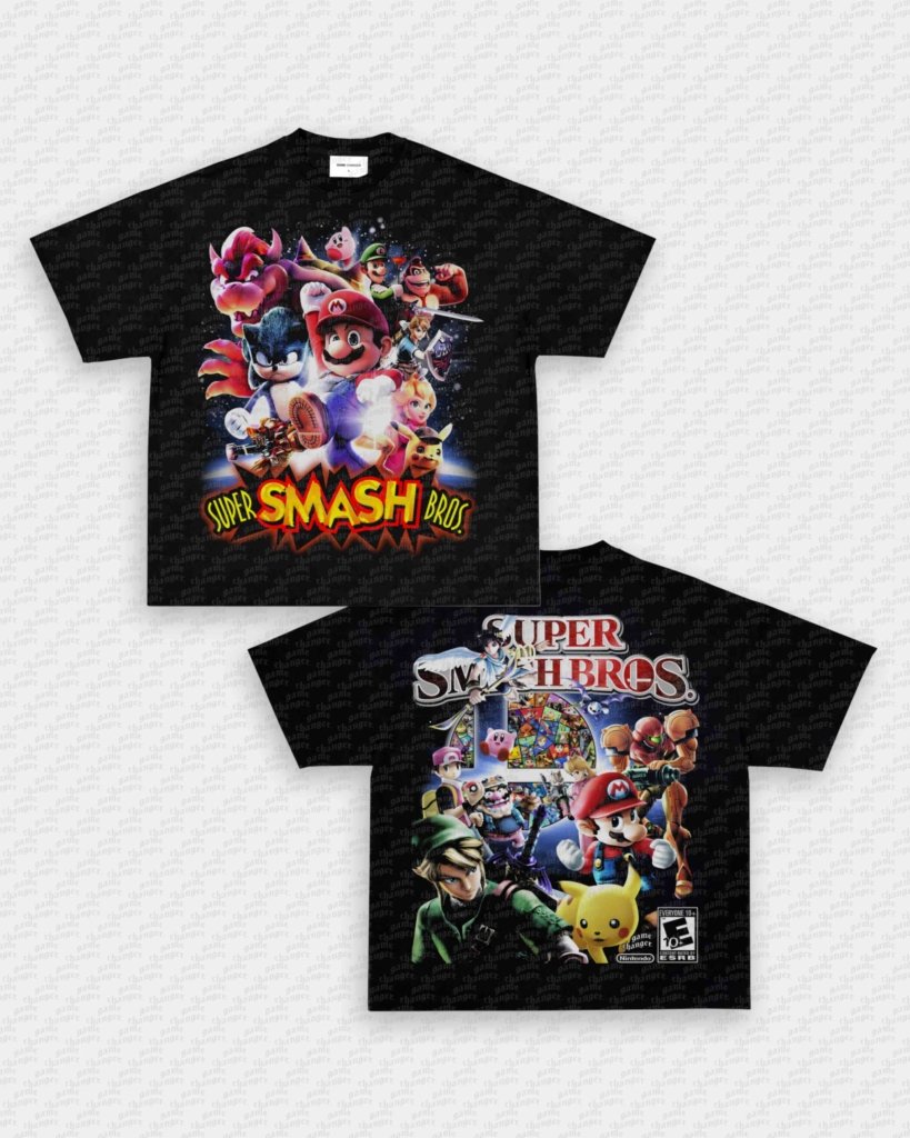 SUPER SMASH BROS TEE - [DS] - WINS™ GAME CHANGERS TEE - WINS LA