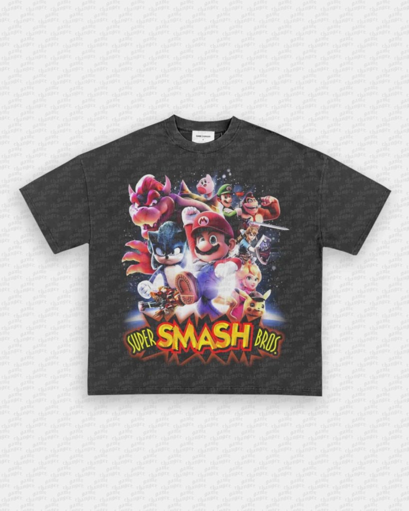 SUPER SMASH BROS V2 TEE - WINS™ GAME CHANGERS TEE - WINS LA