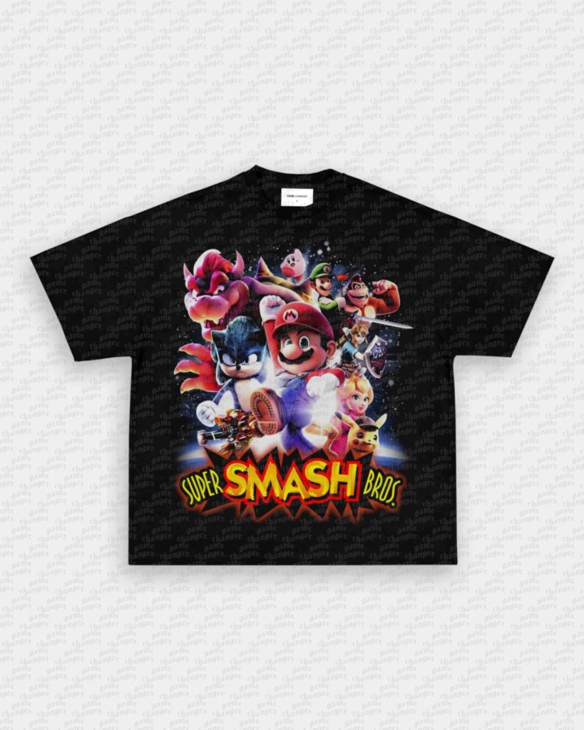SUPER SMASH BROS V2 TEE - WINS™ GAME CHANGERS TEE - WINS LA