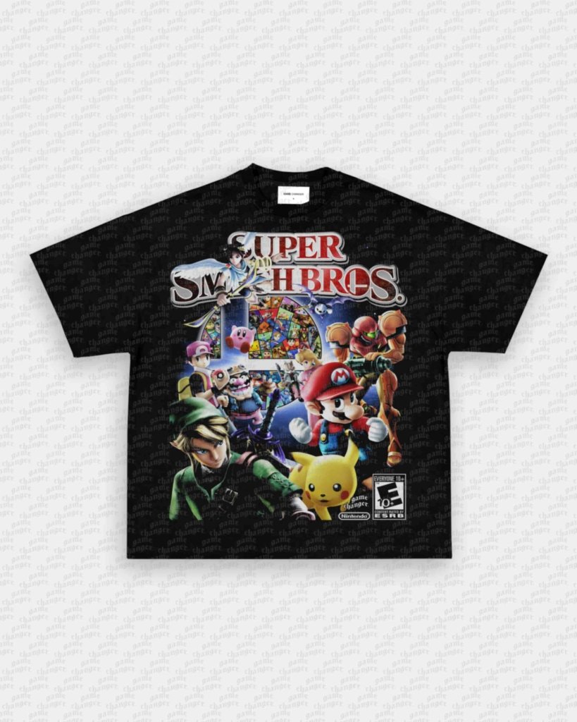 SUPER SMASH BROS V3 TEE - WINS™ GAME CHANGERS TEE - WINS LA