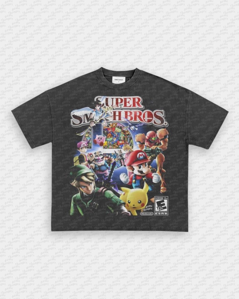 SUPER SMASH BROS V3 TEE - WINS™ GAME CHANGERS TEE - WINS LA