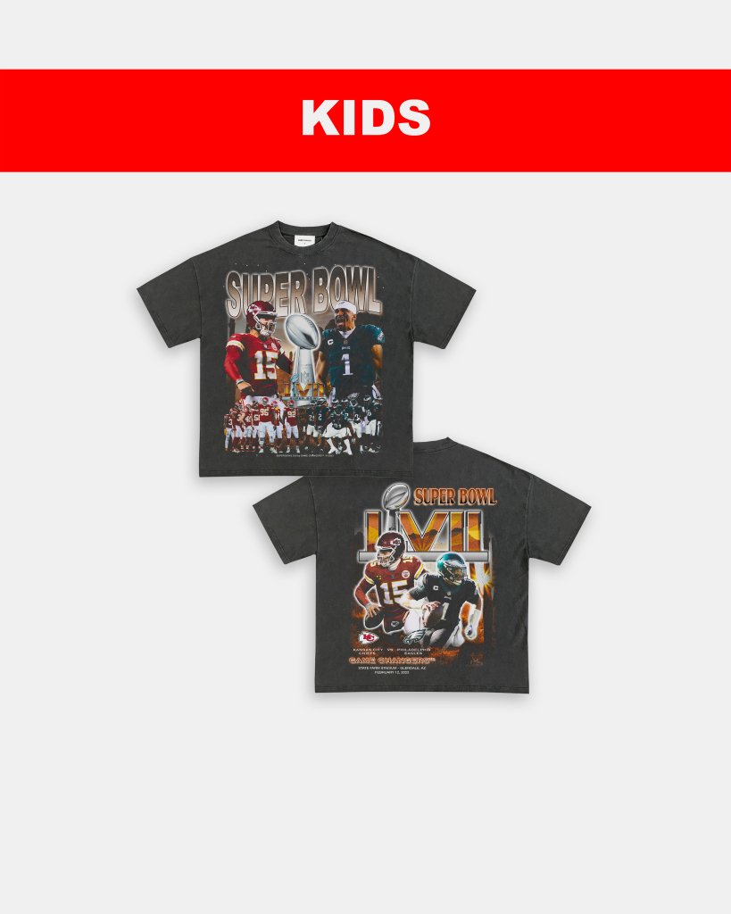 SUPERBOWL LVII - KIDS TEE [DS] - WINS™ GAME CHANGERS TEE - WINS LA