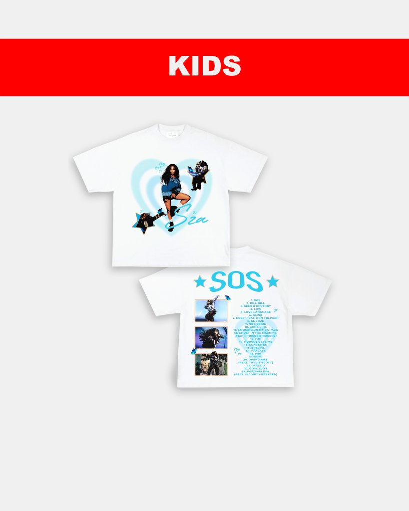 SZA SOS 2 - KIDS TEE - [DS] - WINS™ GAME CHANGERS TEE - WINS LA