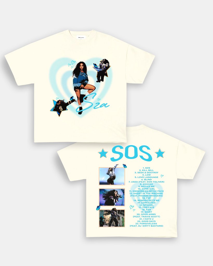 SZA SOS 2 TEE - [DS] - WINS™ GAME CHANGERS TEE - WINS LA