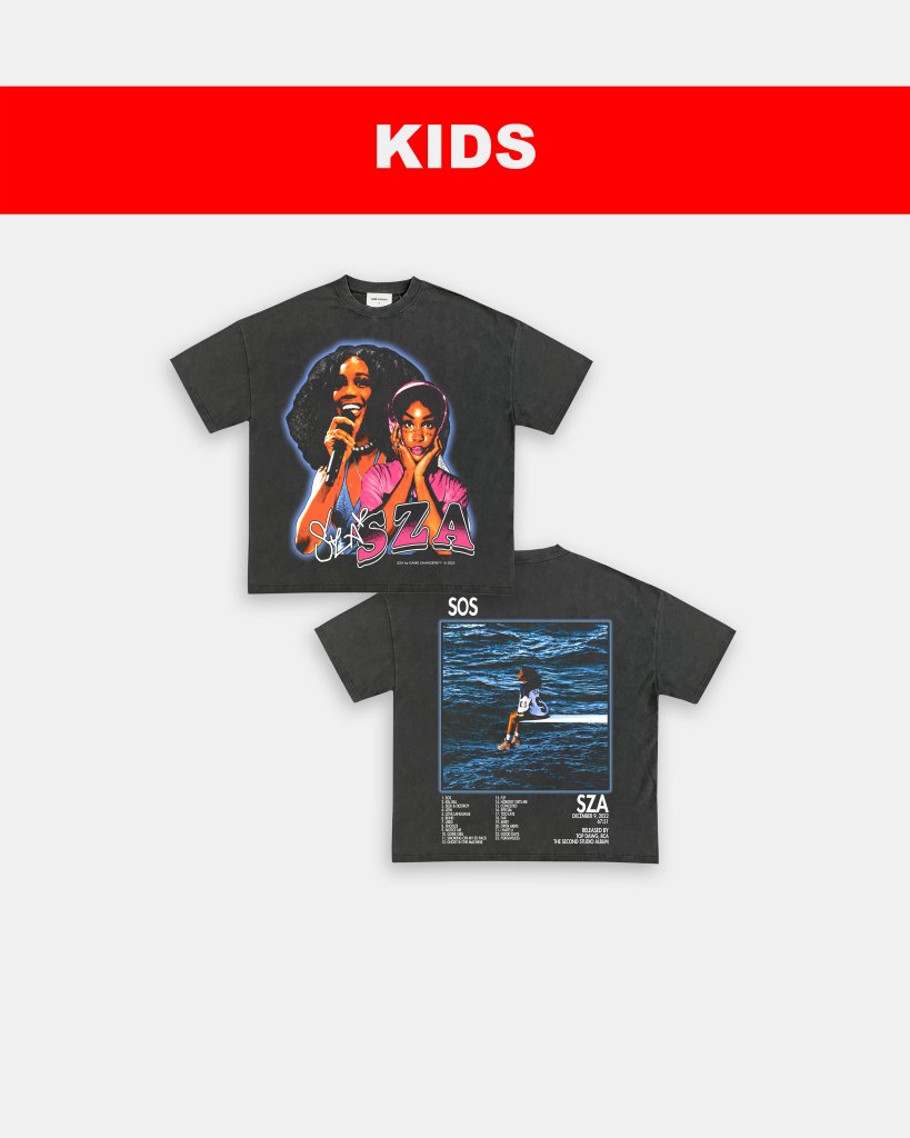 SZA SOS - KIDS TEE - [DS] - WINS™ GAME CHANGERS TEE - WINS LA