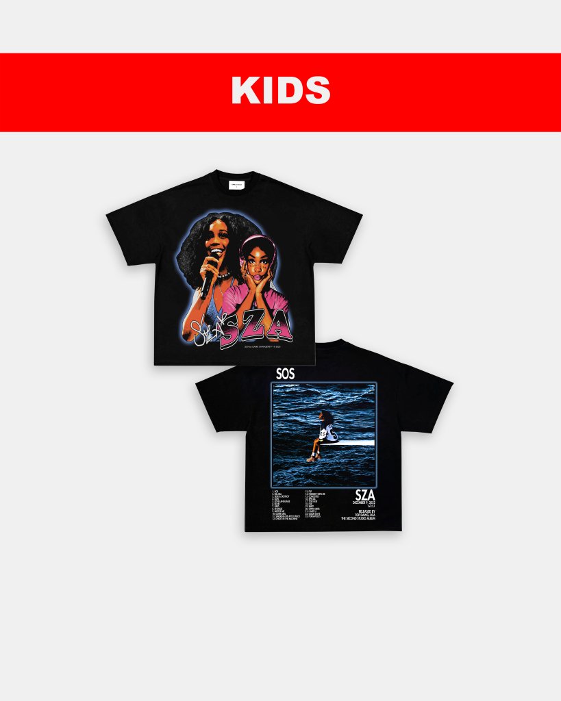 SZA SOS - KIDS TEE - [DS] - WINS™ GAME CHANGERS TEE - WINS LA