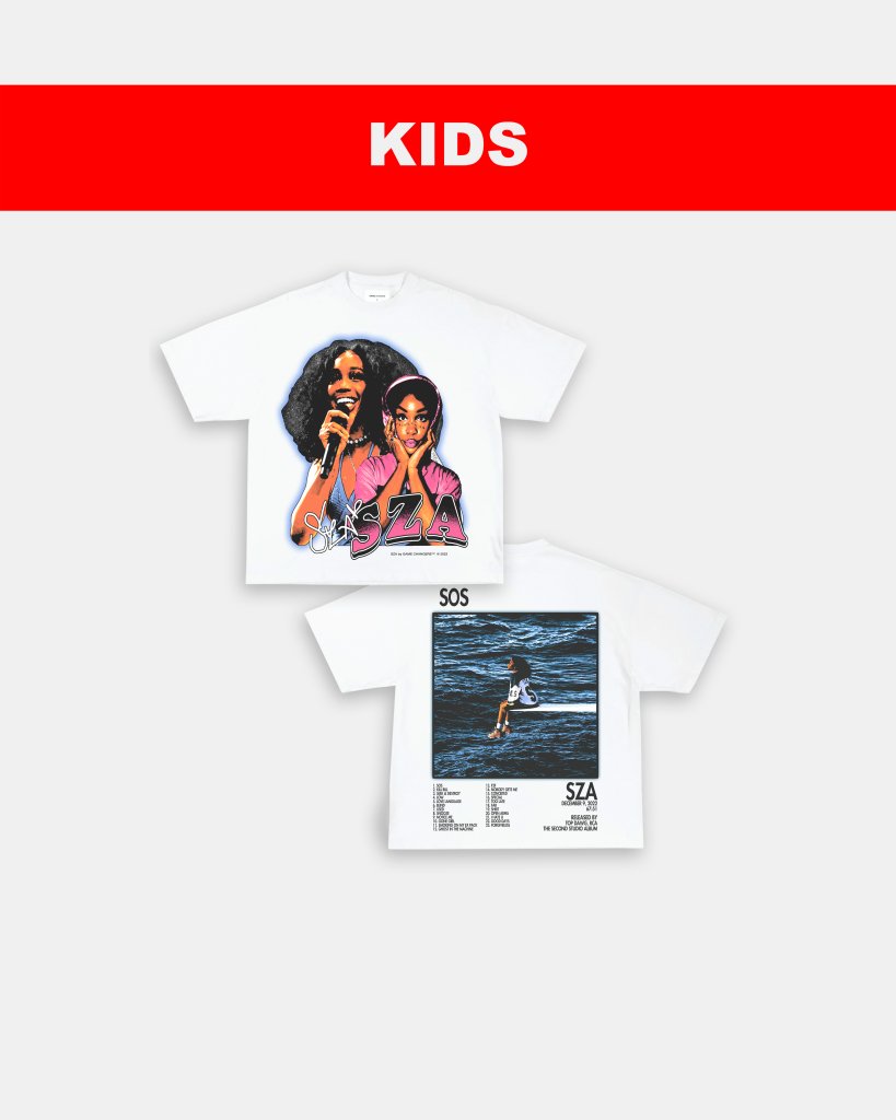 SZA SOS - KIDS TEE - [DS] - WINS™ GAME CHANGERS TEE - WINS LA