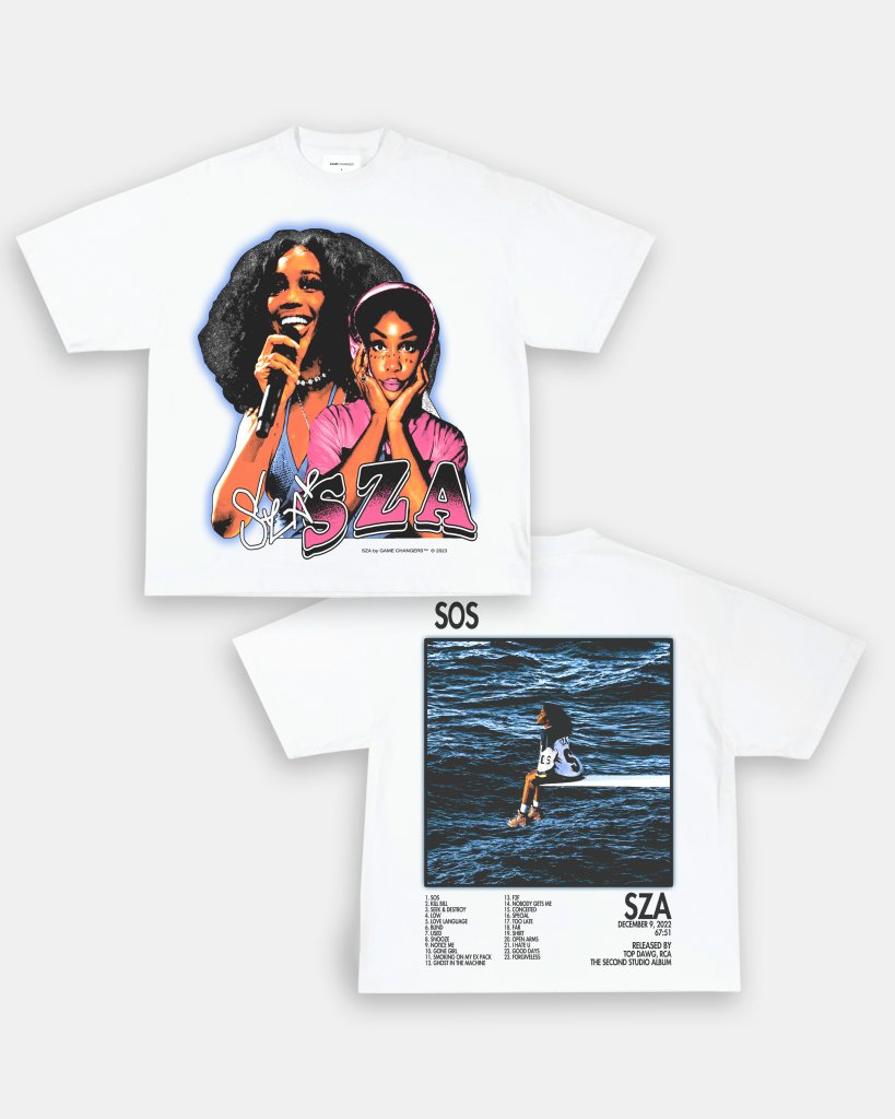 SZA SOS TEE - [DS] - WINS™ GAME CHANGERS TEE - WINS LA