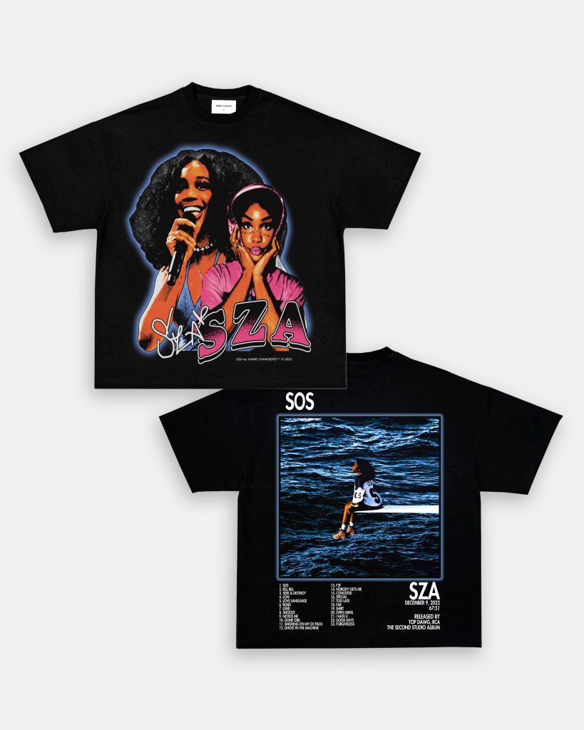 SZA SOS TEE - [DS] - WINS™ GAME CHANGERS TEE - WINS LA