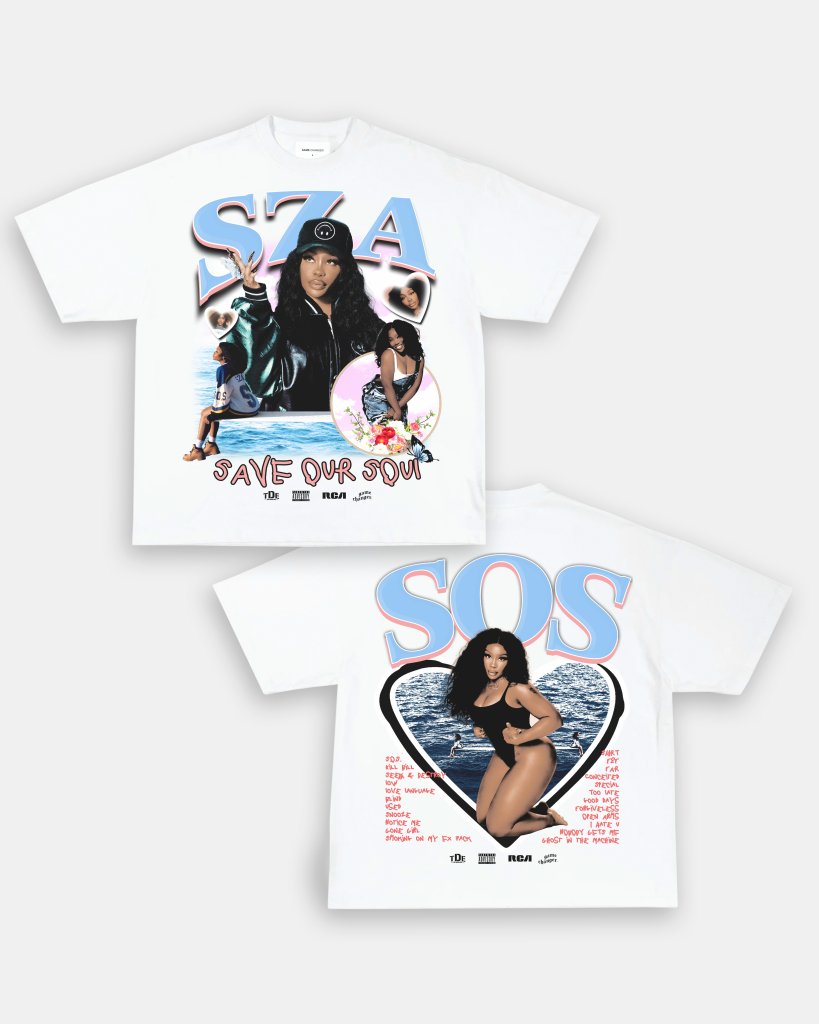 SZA SOS V3 TEE - [DS] - WINS™ GAME CHANGERS TEE - WINS LA