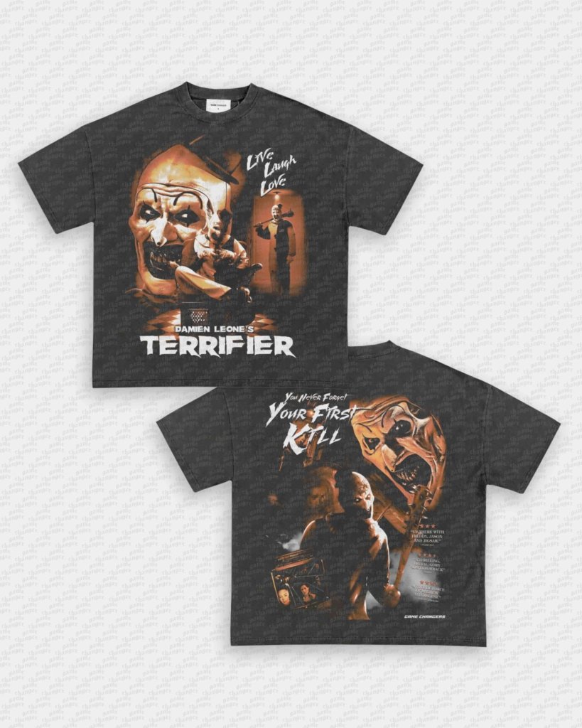 TERRIFIER V5 TEE - [DS] - WINS™ GAME CHANGERS TEE - WINS LA