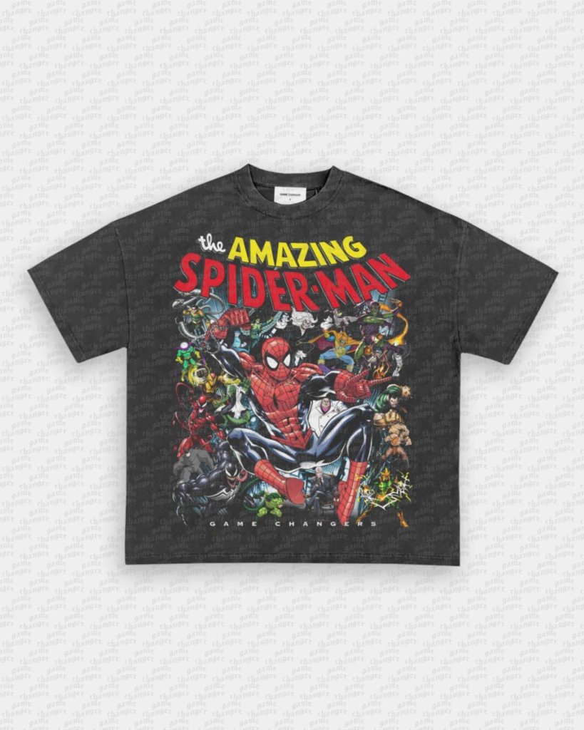 THE AMAZING SPIDER MAN V4 TEE - WINS™ GAME CHANGERS TEE - WINS LA