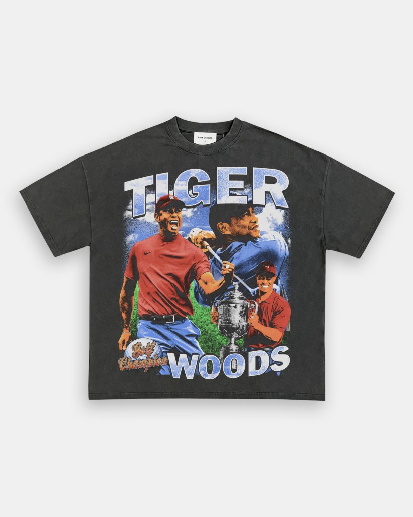 TIGER WOODS - FRONT ONLY TEE - WINS™ GAME CHANGERS TEE - WINS LA