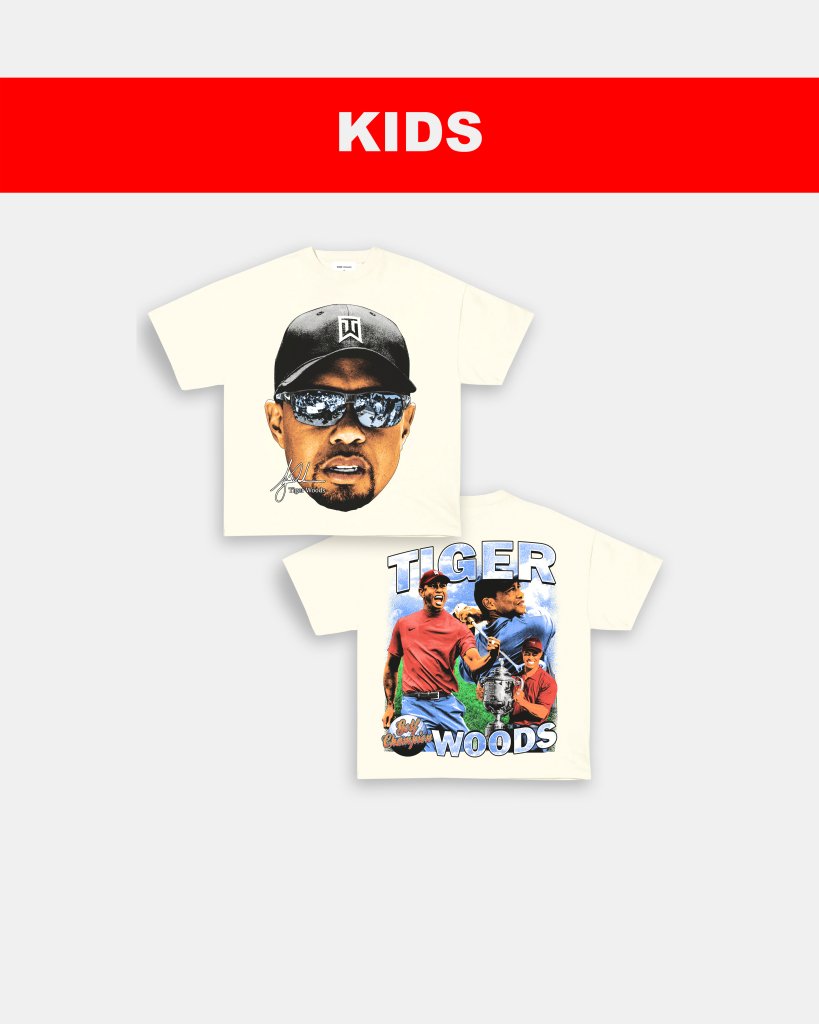 TIGER WOODS - KIDS TEE - [DS] - WINS™ GAME CHANGERS TEE - WINS LA