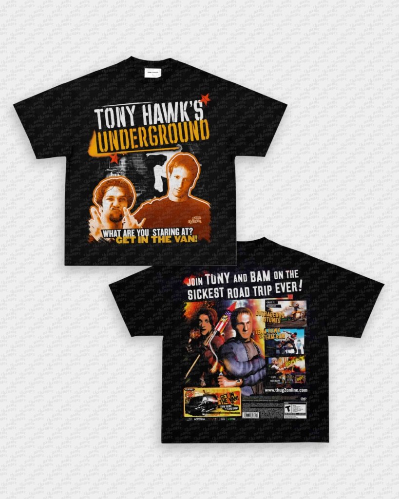 TONY HAWK'S UNDERGROUND TEE - [DS] - WINS™ GAME CHANGERS TEE - WINS LA