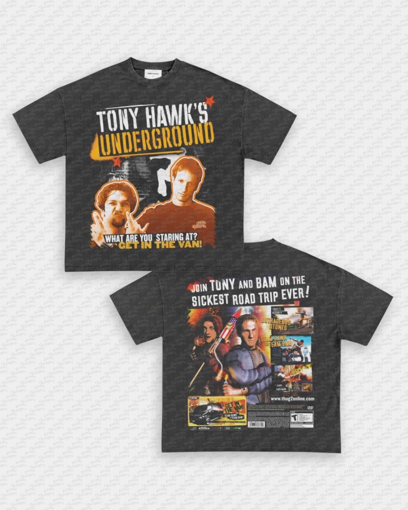 TONY HAWK'S UNDERGROUND TEE - [DS] - WINS™ GAME CHANGERS TEE - WINS LA