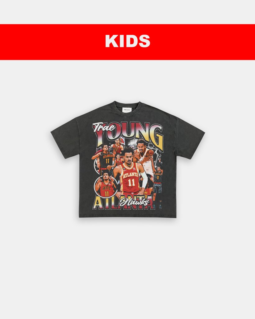 TRAE YOUNG - KIDS TEE - WINS™ GAME CHANGERS TEE - WINS LA