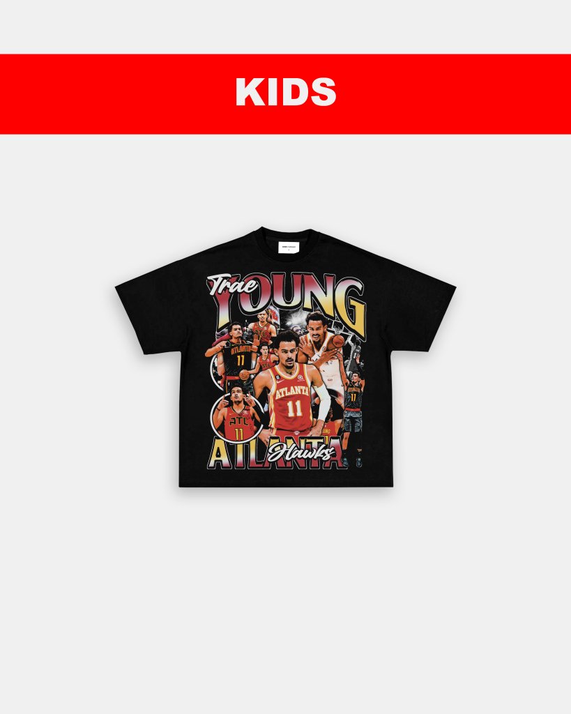 TRAE YOUNG - KIDS TEE - WINS™ GAME CHANGERS TEE - WINS LA