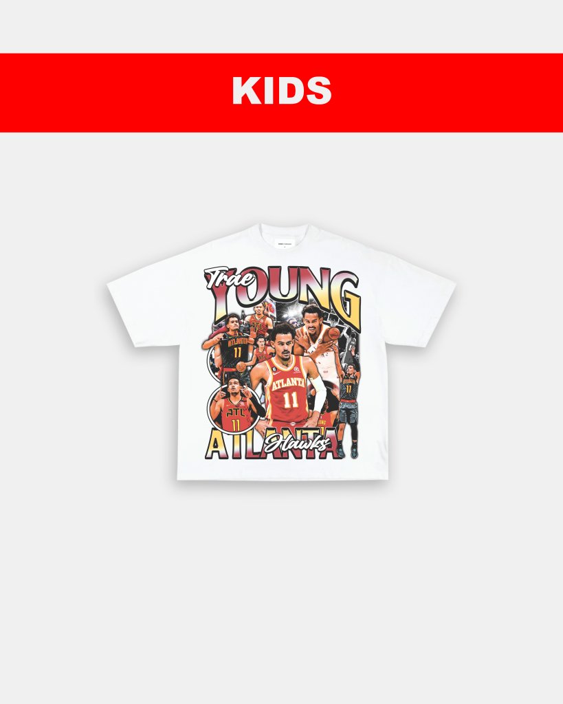 TRAE YOUNG - KIDS TEE - WINS™ GAME CHANGERS TEE - WINS LA