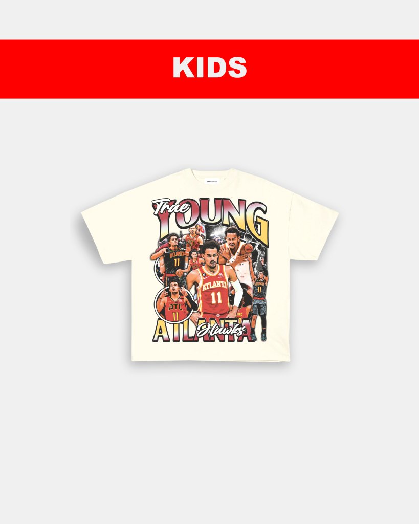 TRAE YOUNG - KIDS TEE - WINS™ GAME CHANGERS TEE - WINS LA