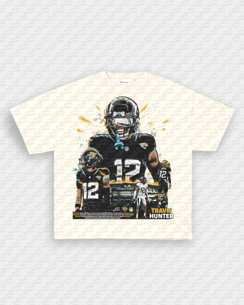 TRAVIS HUNTER - JAGS V2 TEE - WINS™ GAME CHANGERS TEE - WINS LA