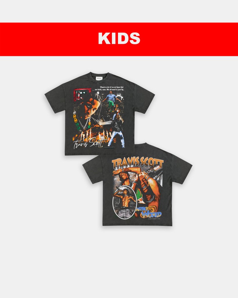 TRAVIS SCOTT - KIDS TEE - [DS] - WINS™ GAME CHANGERS TEE - WINS LA