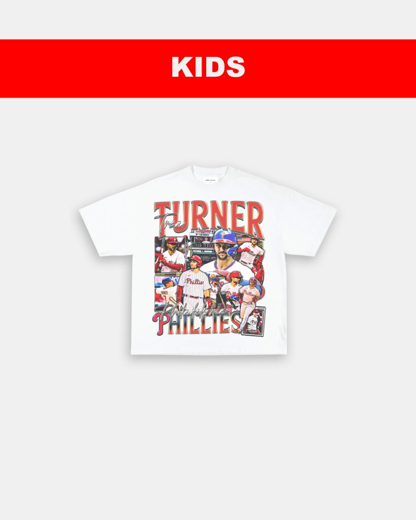 TREA TURNER PHILLIES - KIDS TEE - WINS™ GAME CHANGERS TEE - WINS LA