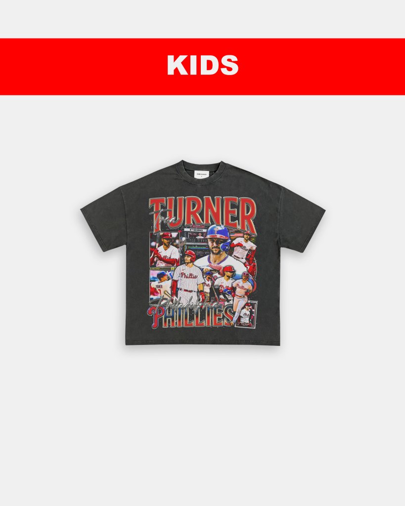 TREA TURNER PHILLIES - KIDS TEE - WINS™ GAME CHANGERS TEE - WINS LA