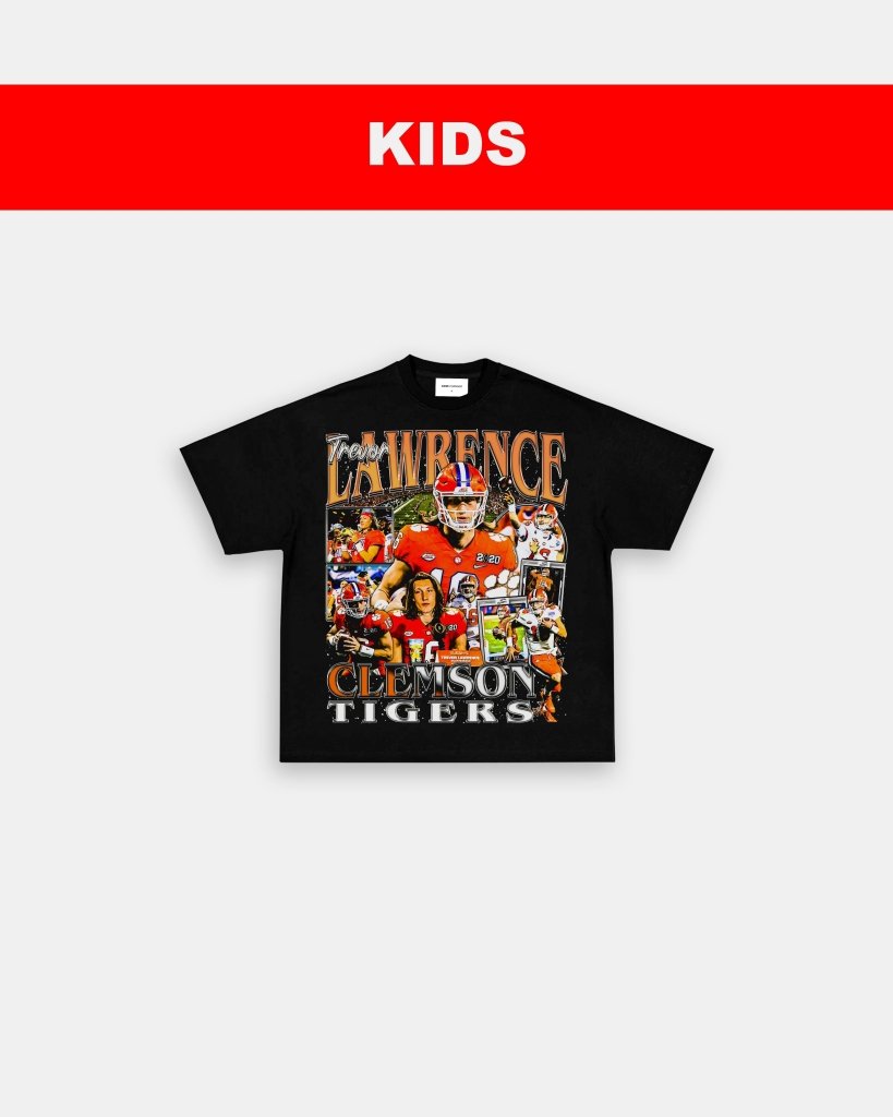 TREVOR LAWRENCE - CLEMSON - KIDS TEE - WINS™ GAME CHANGERS TEE - WINS LA