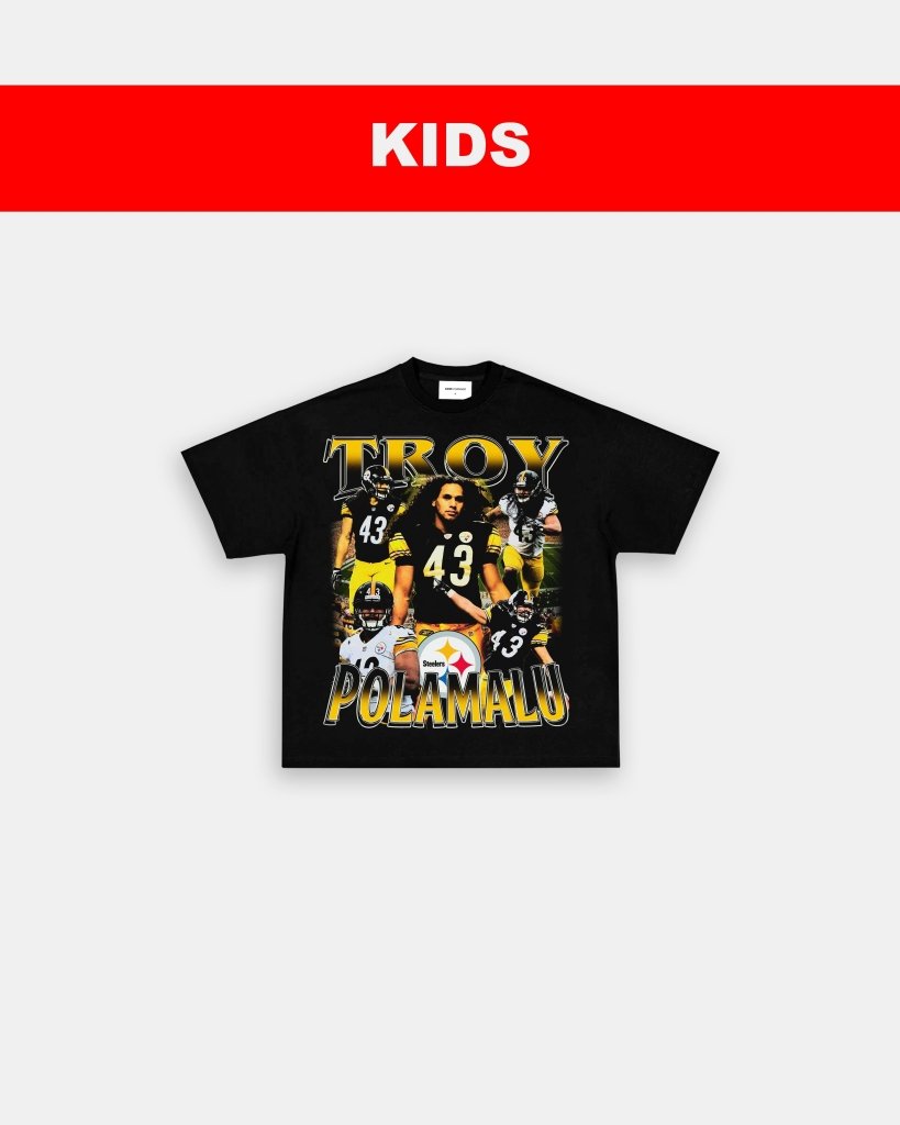 TROY POLAMALU - KIDS TEE - WINS™ GAME CHANGERS TEE - WINS LA