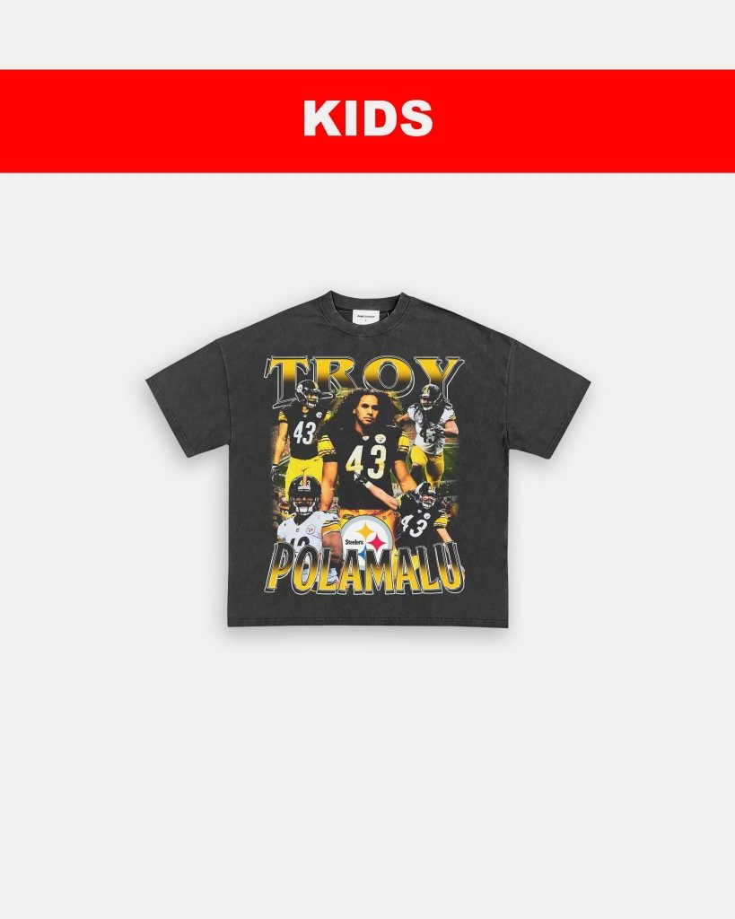 TROY POLAMALU - KIDS TEE - WINS™ GAME CHANGERS TEE - WINS LA