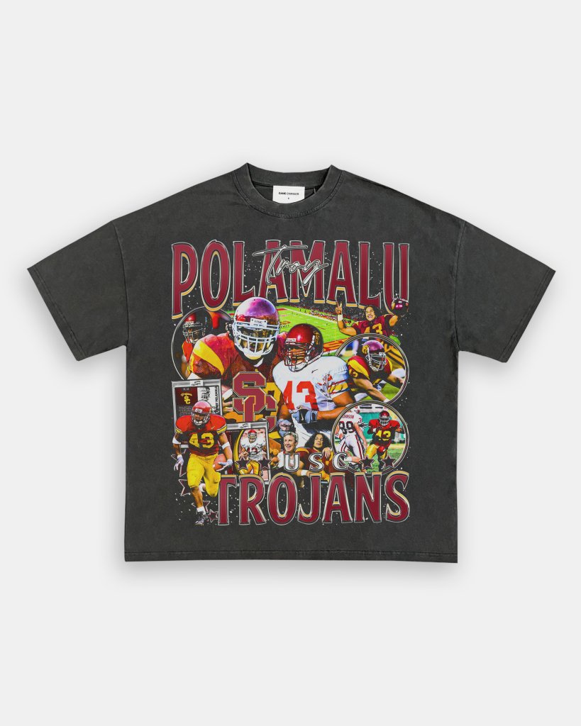 TROY POLAMALU - USC TEE - WINS™ GAME CHANGERS TEE - WINS LA