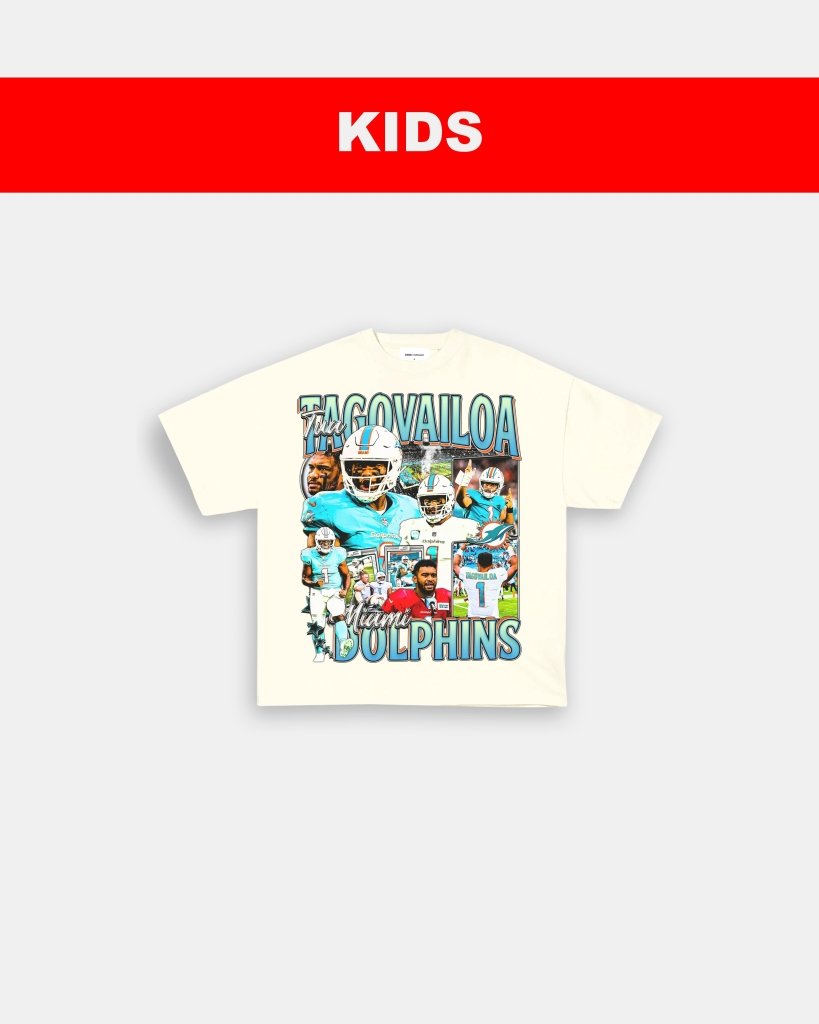 TUA TAGOVAILOA - KIDS TEE - WINS™ GAME CHANGERS TEE - WINS LA