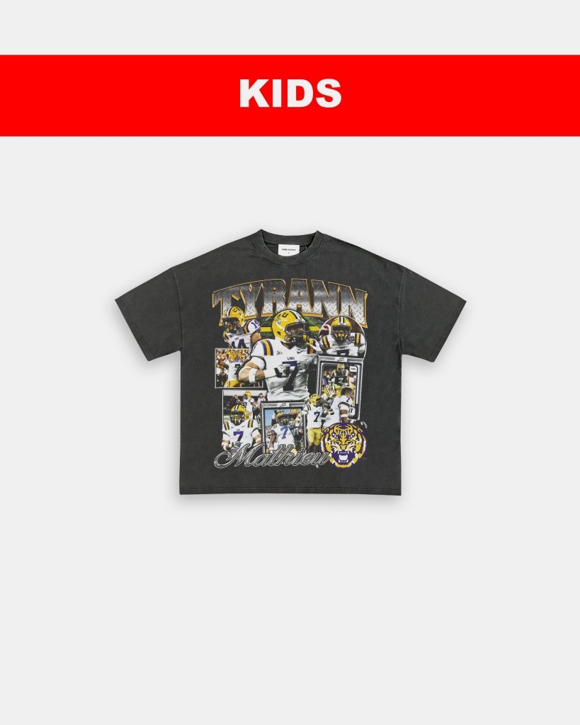 TYRANN MATHIEU - LSU - KIDS TEE - WINS™ GAME CHANGERS TEE - WINS LA