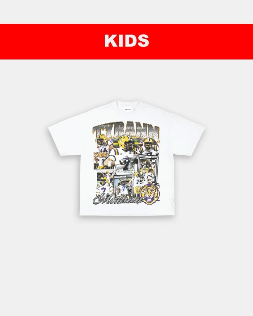 TYRANN MATHIEU - LSU - KIDS TEE - WINS™ GAME CHANGERS TEE - WINS LA